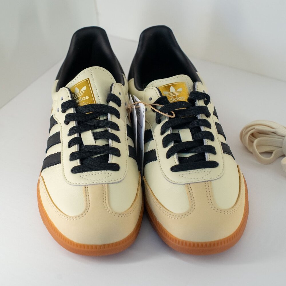 Adidas Samba OG Cream White / Core Black / Sand Strata - Picture 2 of 9